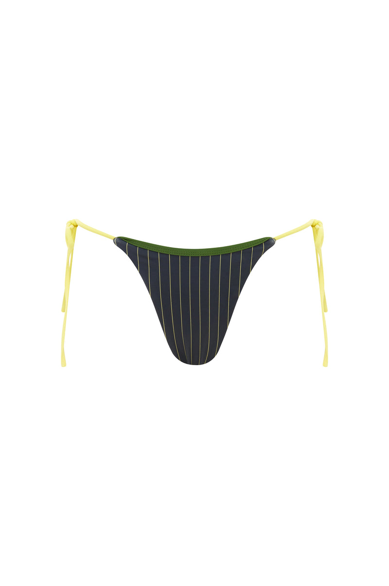 Juni Bikini Bottom | Pinstripe