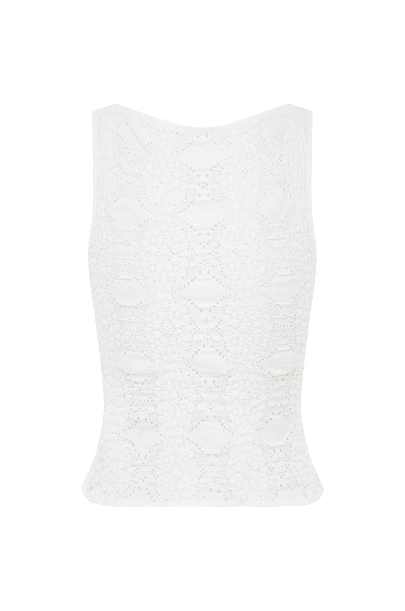 Maeve Top | White