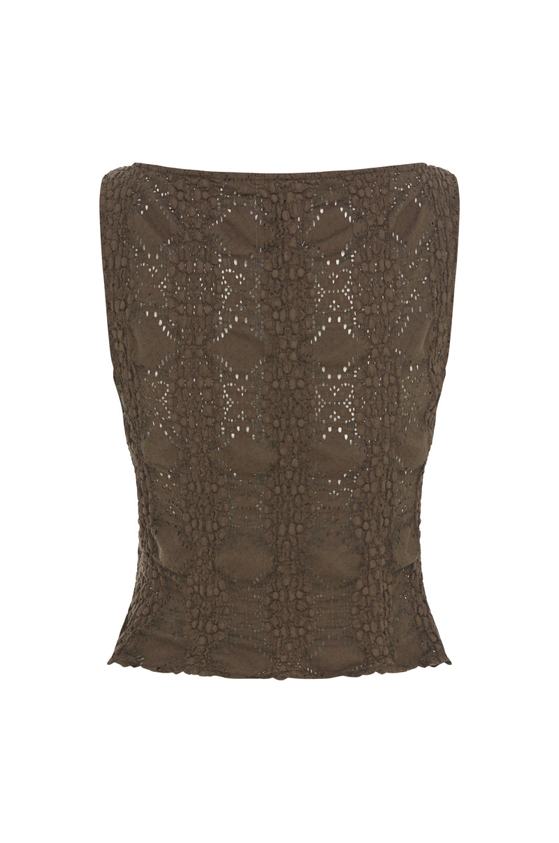 Maeve Top | Brown