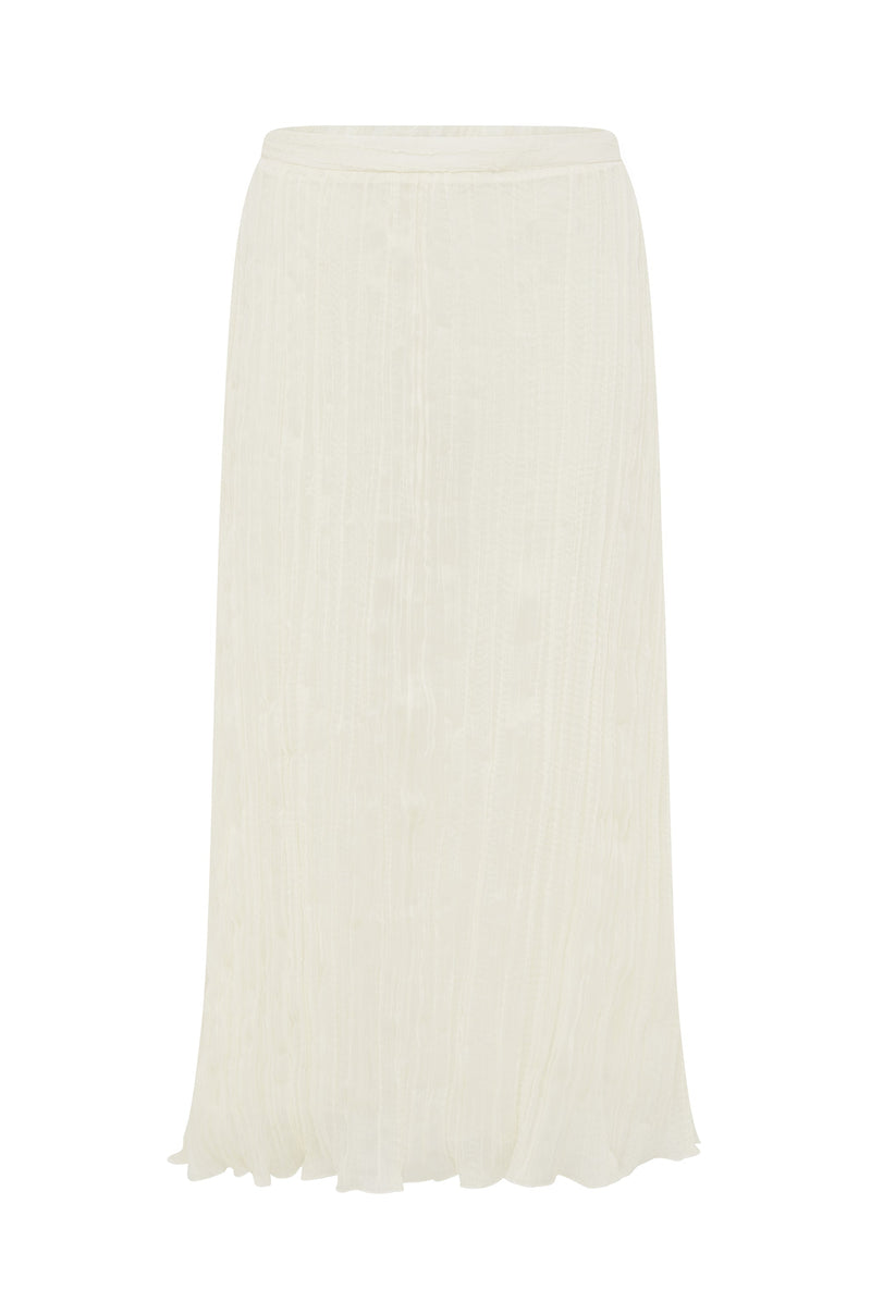 Kea Midi Skirt | Cream