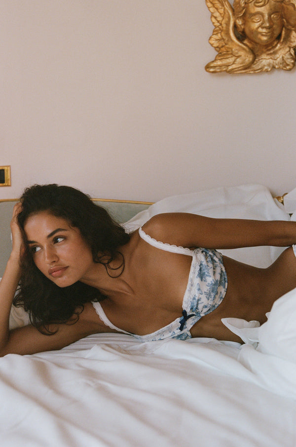 Jeanie Bikini Top | Toile Papillon