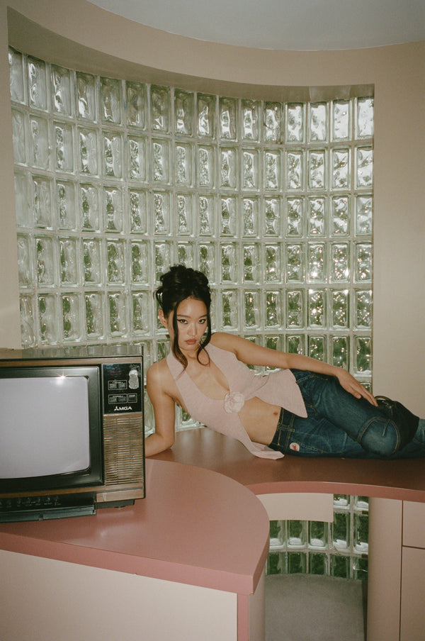 Rose Top | Baby Pink