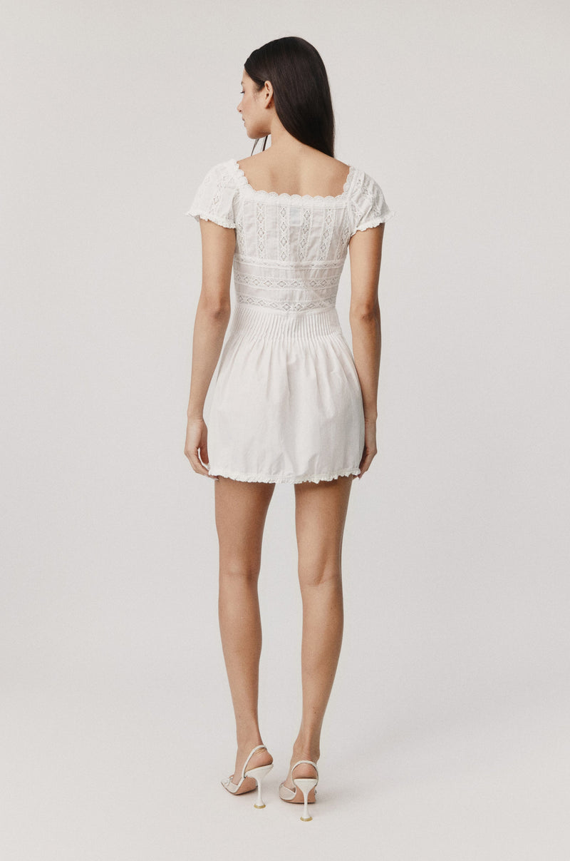 Aster Dress | White