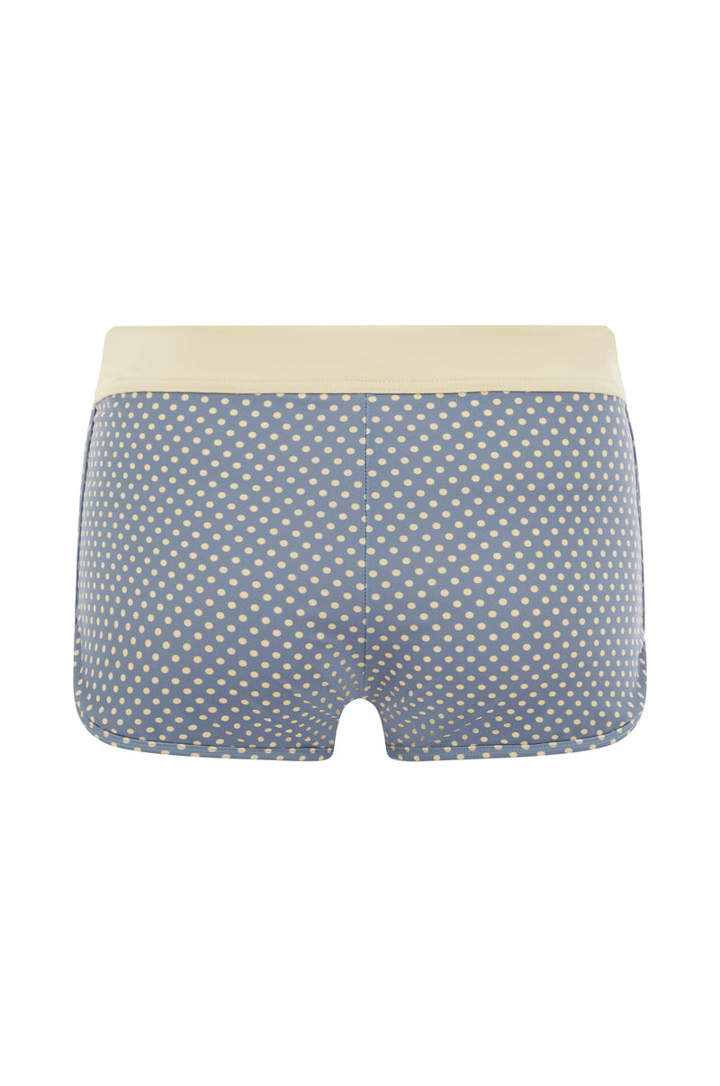 Bailey Swim Shorts | Blue Polka Dot