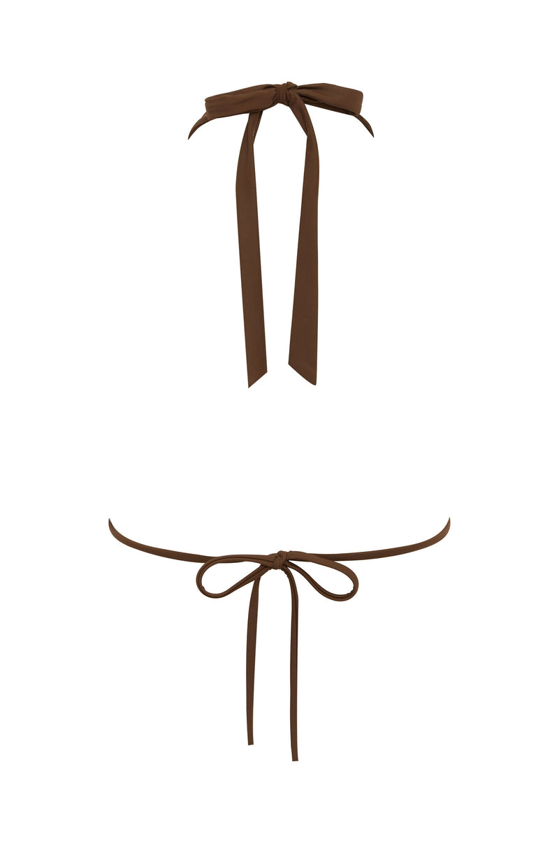Bella Bikini Top | Chocolate