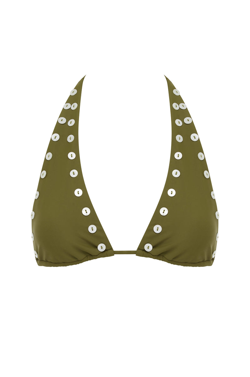Bella Bikini Top | Forest