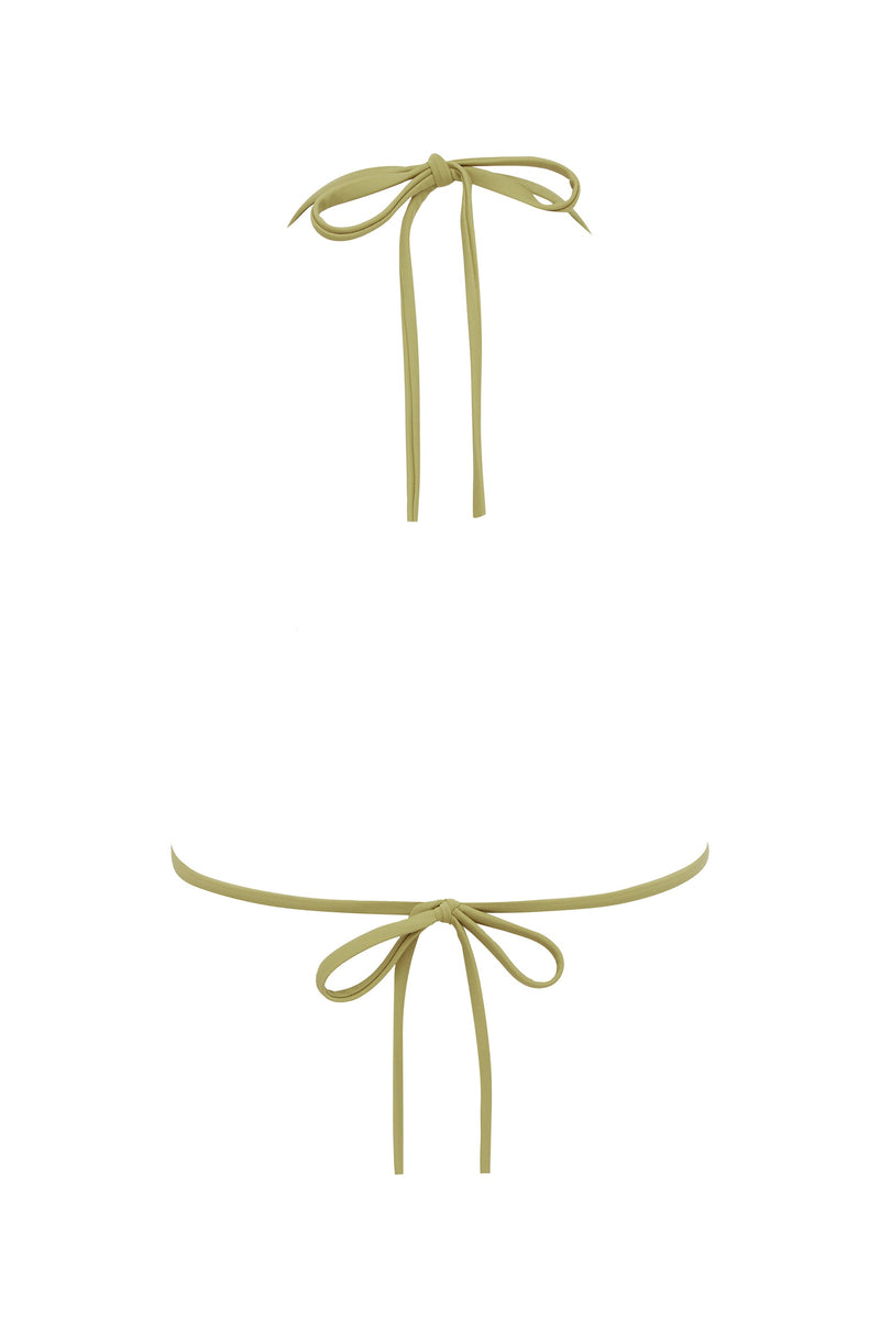 Billie Bikini Top | Moss