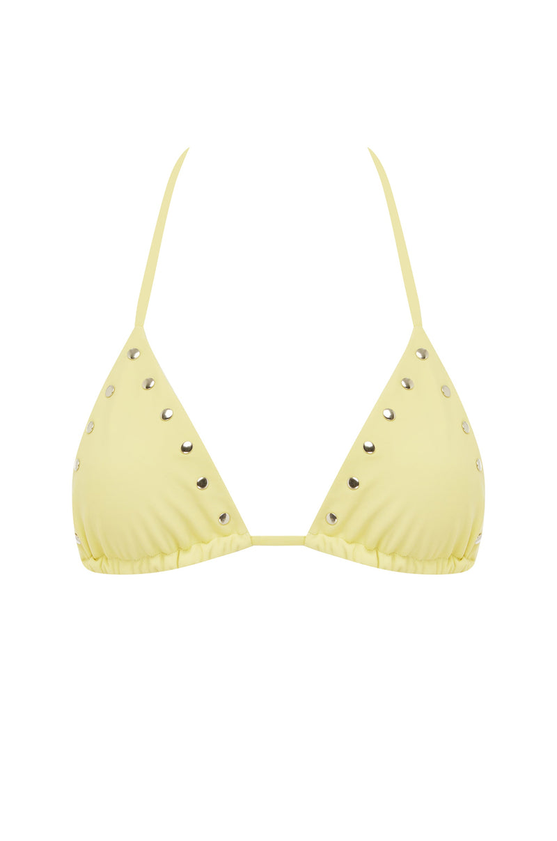 Billie Bikini Top | Yellow