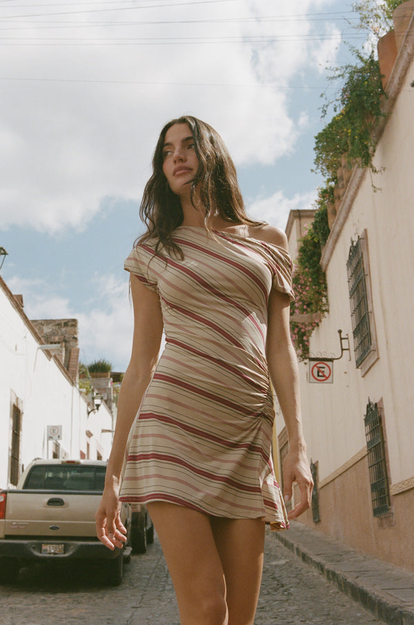 Camilia Dress | Stripe