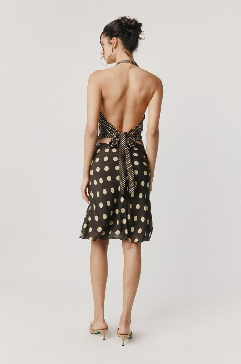 Casper Top | Yellow Dot