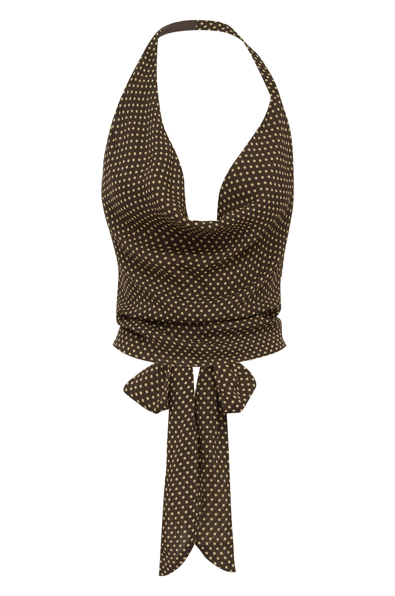 Casper Top | Yellow Dot