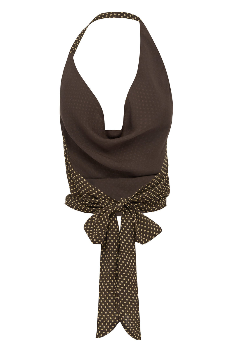 Casper Top | Yellow Dot