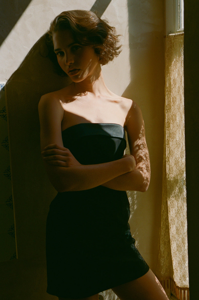 Chloe Corset Dress | Black