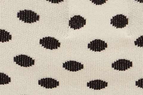 Dottie Top | Black / White Dot