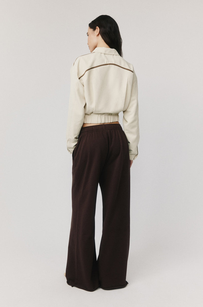 Fred Jacket | Brown Stripe