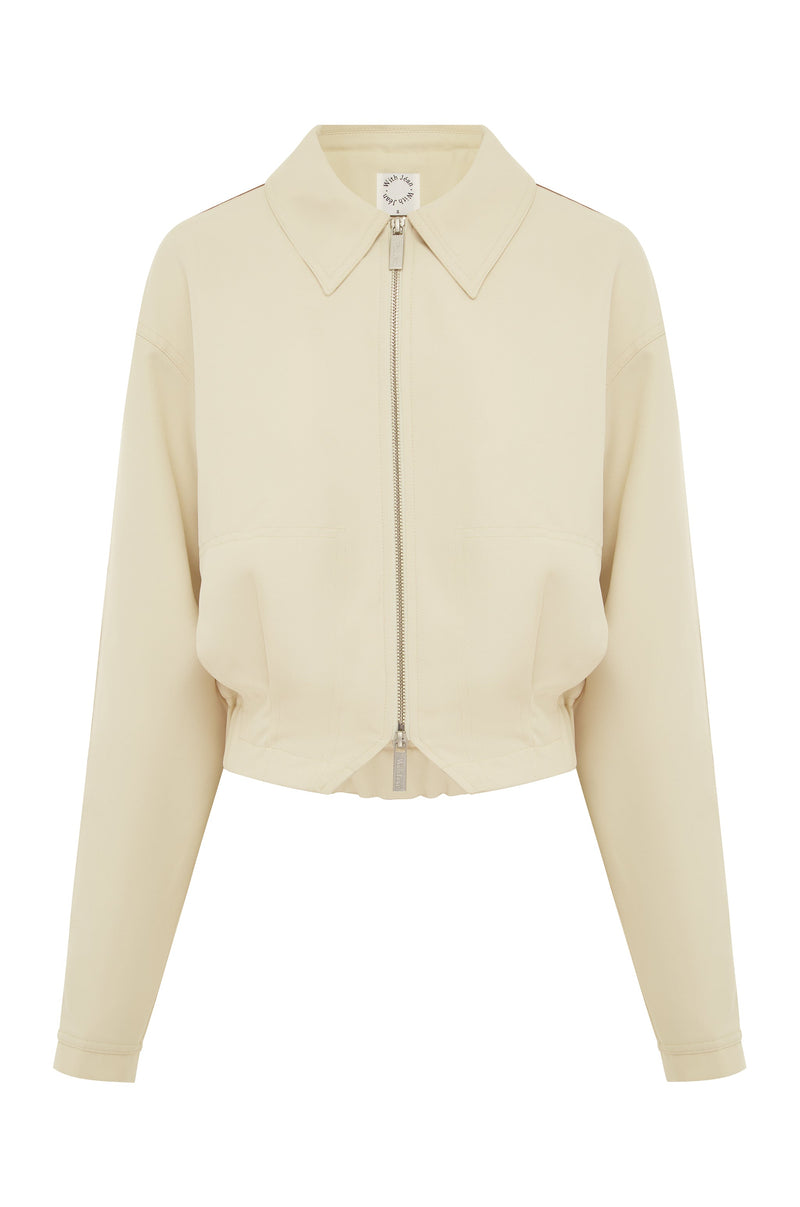 Fred Jacket | Brown Stripe