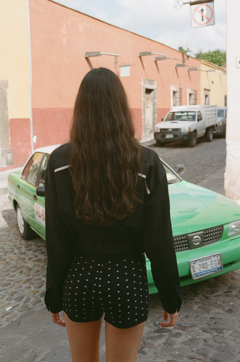 Fred Jacket | Cream Stripe