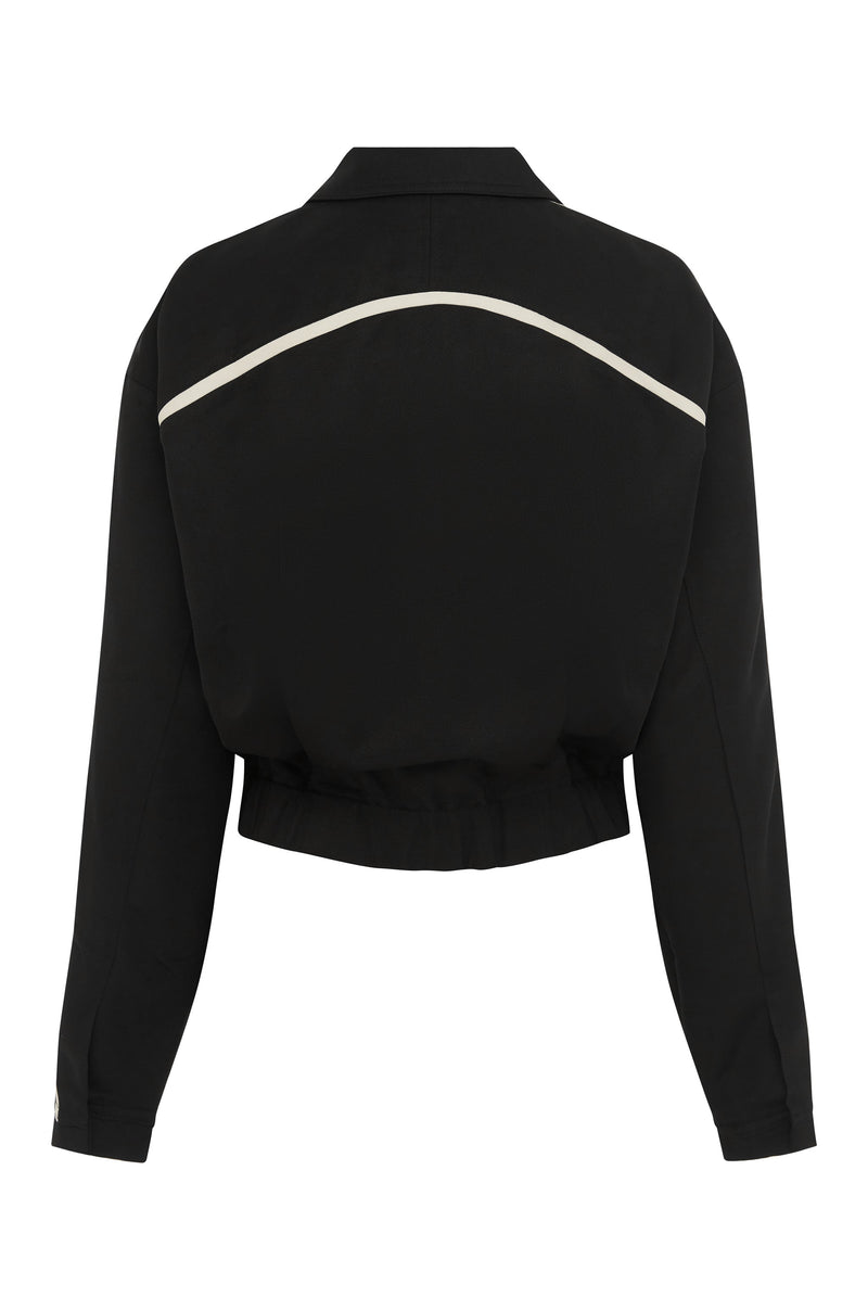 Fred Jacket | Cream Stripe