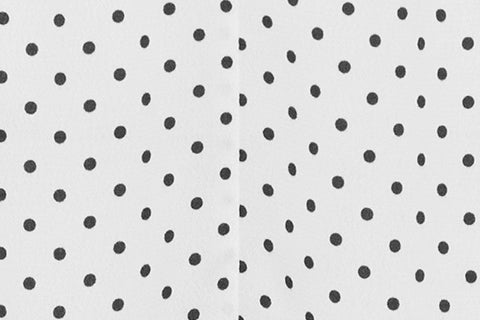 Isabelle Dress | White Polka Dot