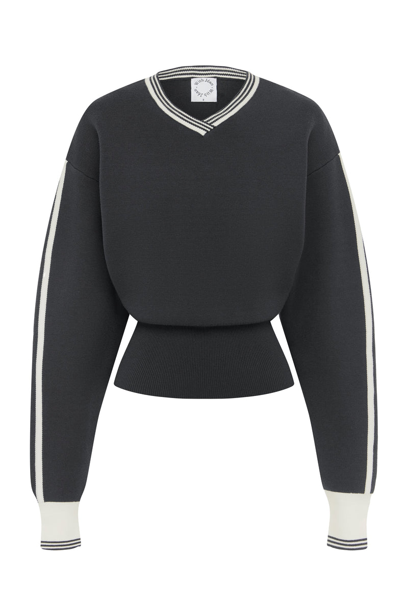 Jacob Sweater | Charcoal