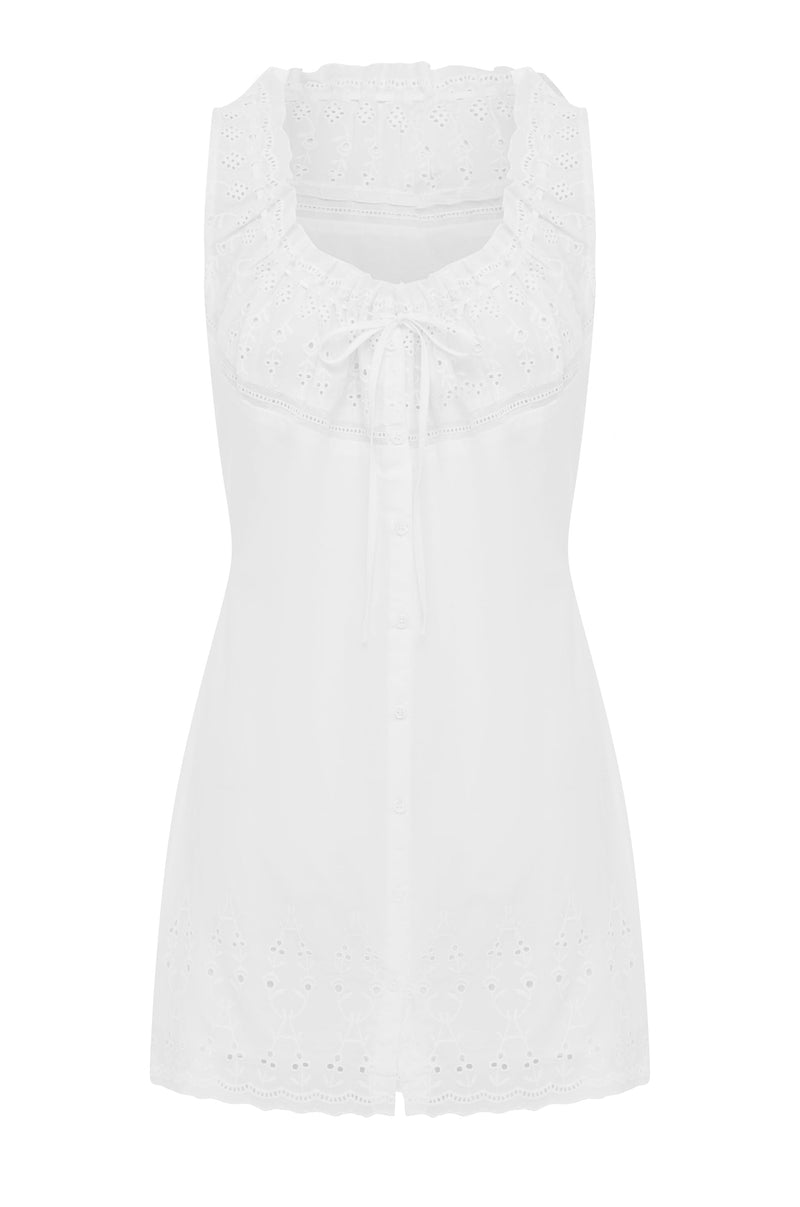 Jacquie Dress | White