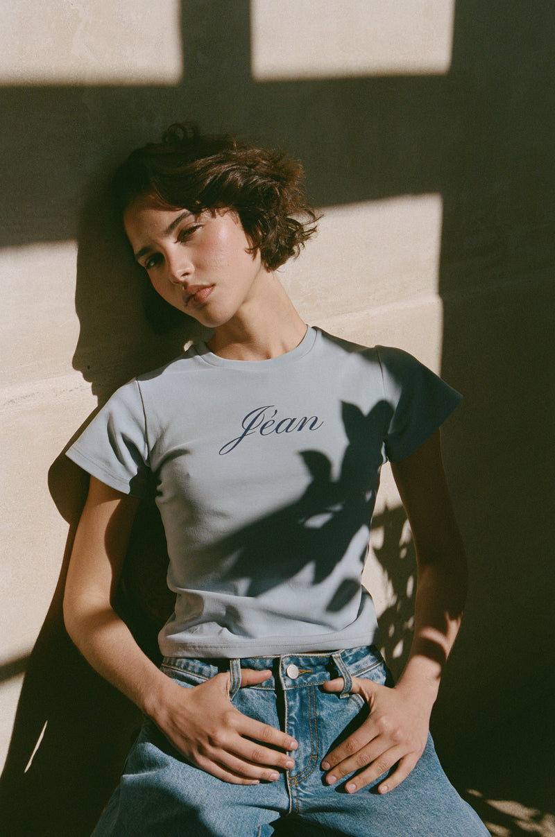 Jean Tee | Baby Blue