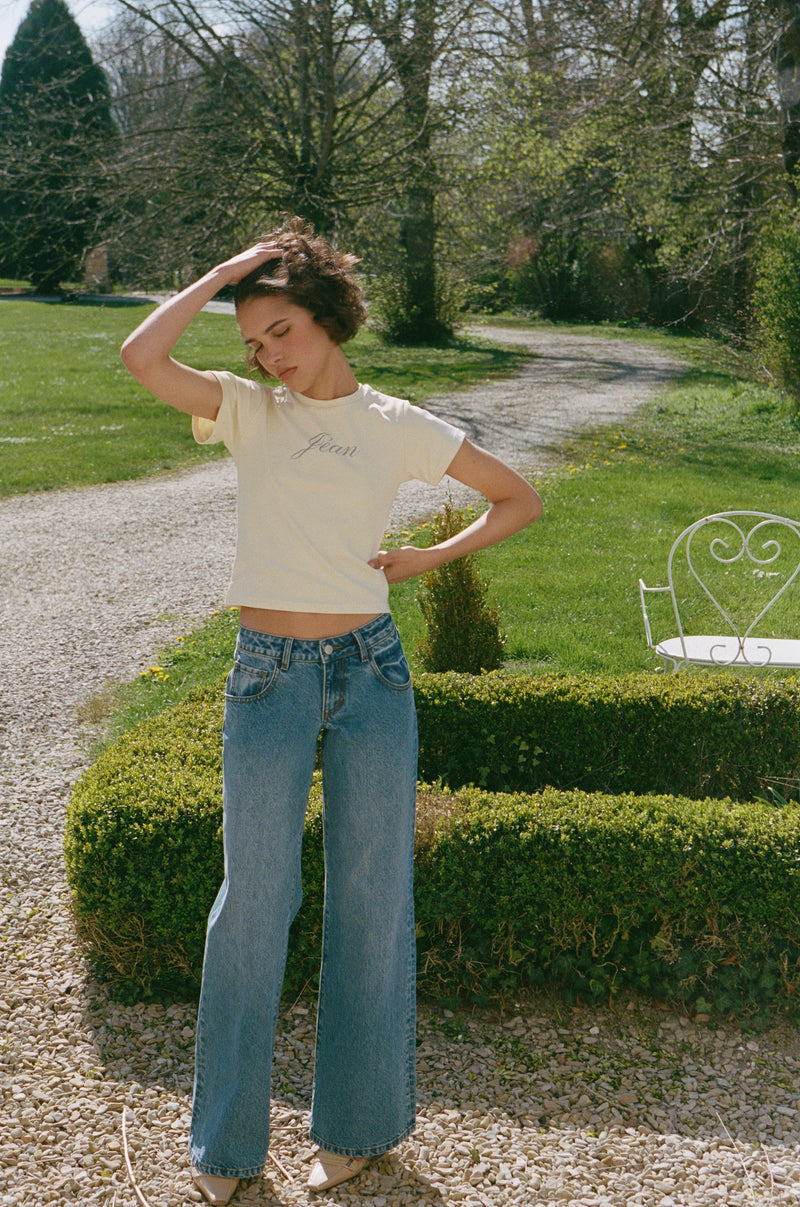 Jean Tee | Yellow