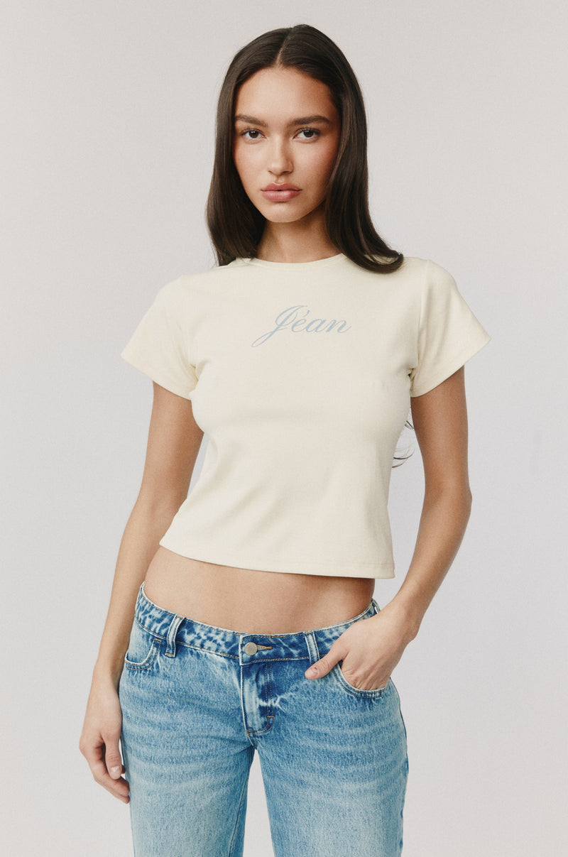 Jean Tee | Yellow