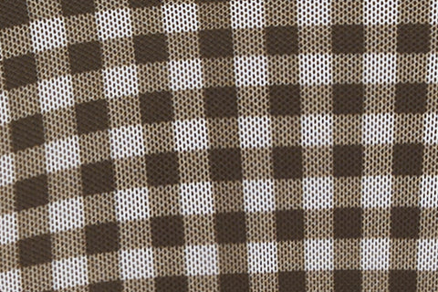 Jeanie Bikini Bottom | Brown Gingham