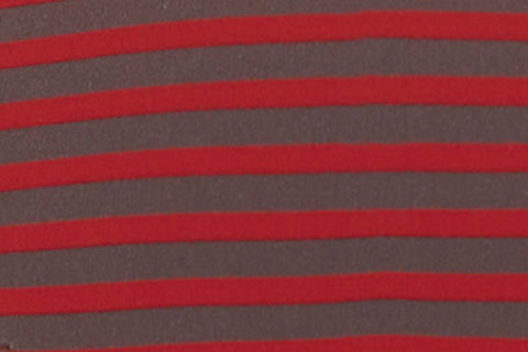 Jeanie Bikini Bottom | Red Stripe