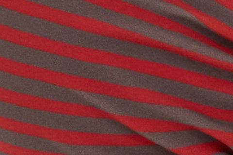 Jeanie Bikini Top | Red Stripe