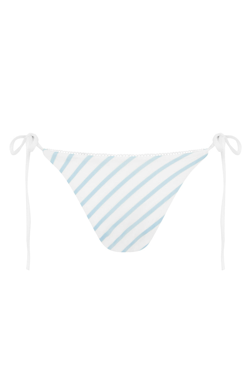 Juni Bikini Bottom | Blue / White
