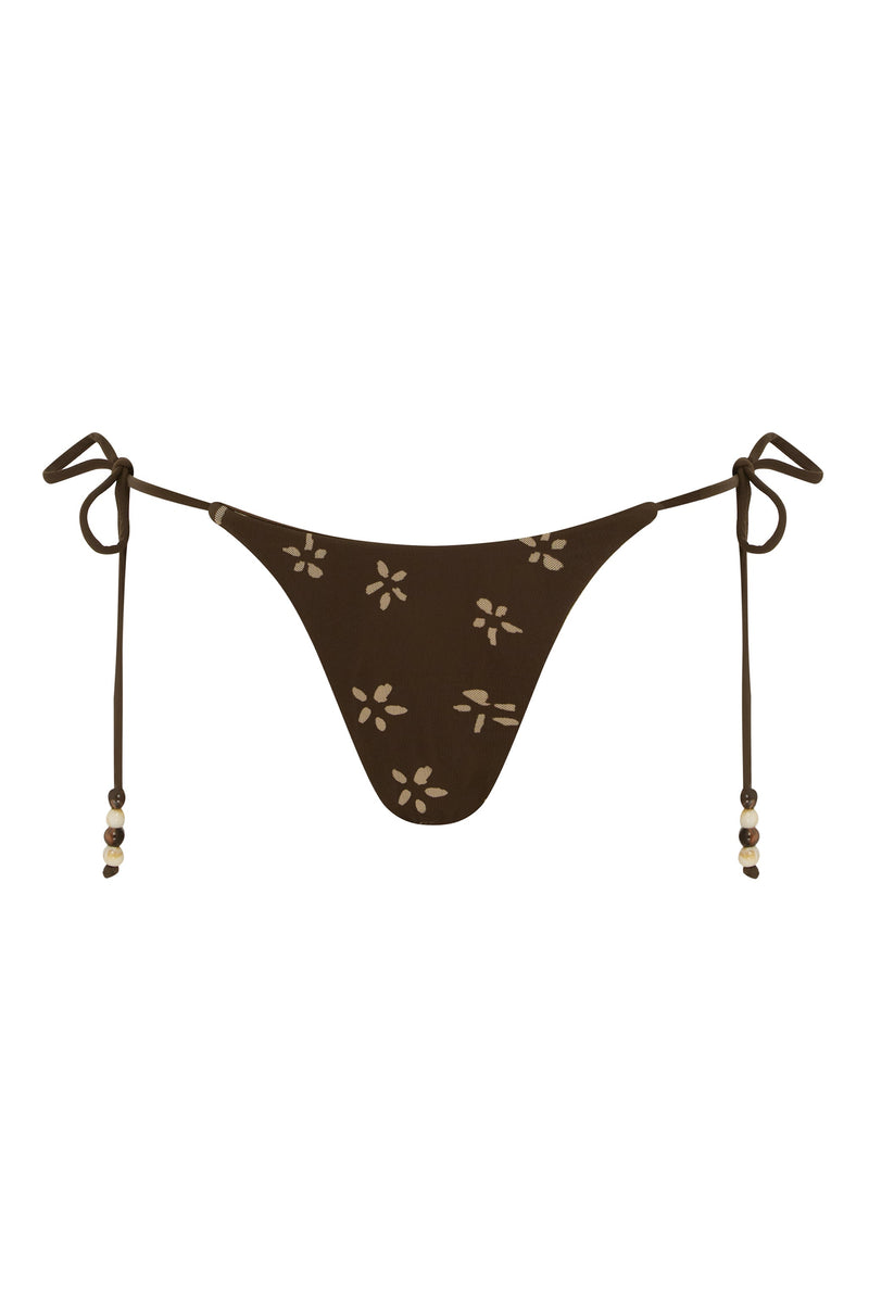 Juni Bikini Bottom | Brown Bloom
