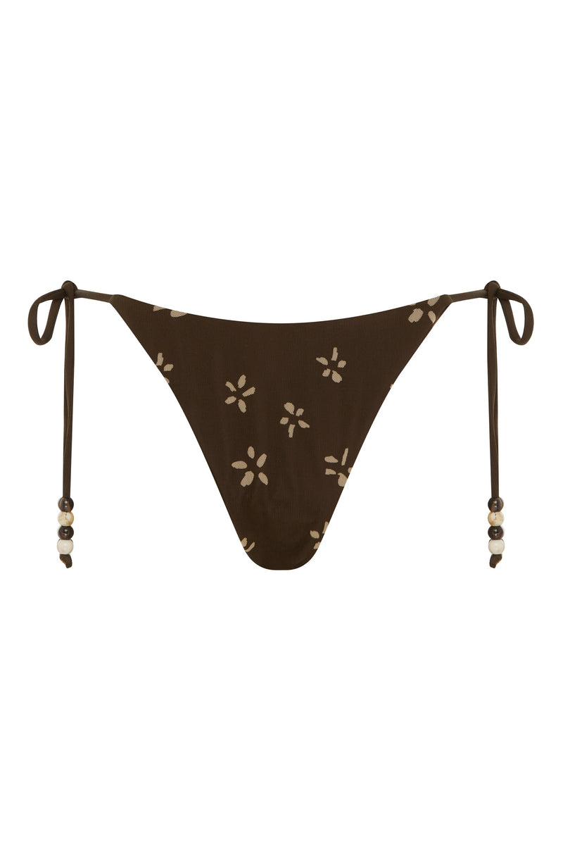 Juni Bikini Bottom | Brown Bloom
