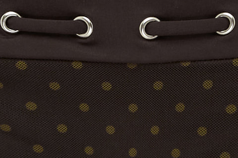 Juni Bikini Bottom | Brown Polka Dot