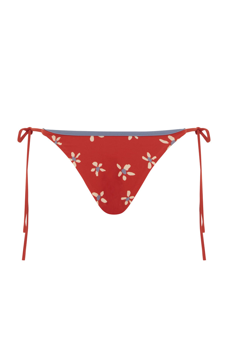 Juni Bikini Bottom | Red Bloom