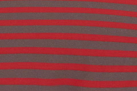 Juni Bikini Bottom | Red Stripe