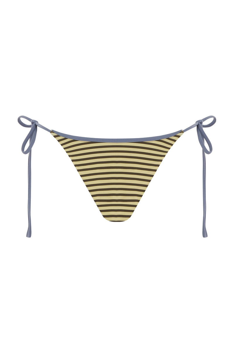 Juni Bikini Bottom | Yellow Stripe