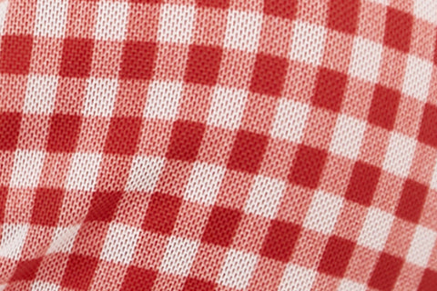 Juni Bikini Top | Red Gingham