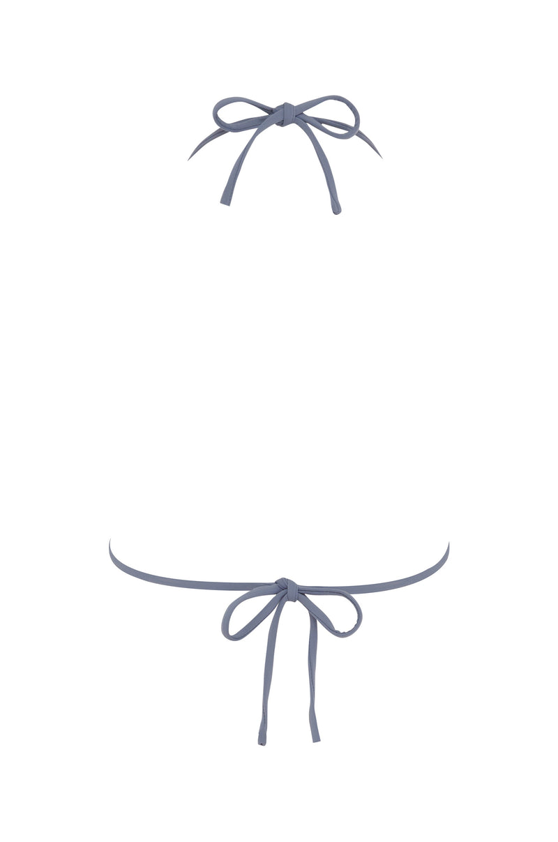 Juni Bikini Top | Yellow Stripe