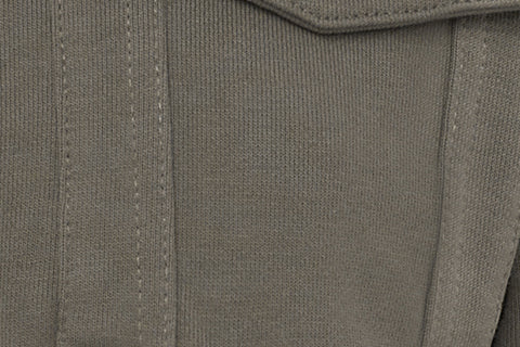 Lexa Zip Through | Charcoal