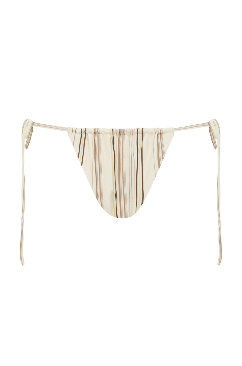 Lila Bikini Bottom | Stripes