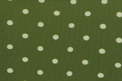 Lola Bikini Bottom | Green / White Polka Dot