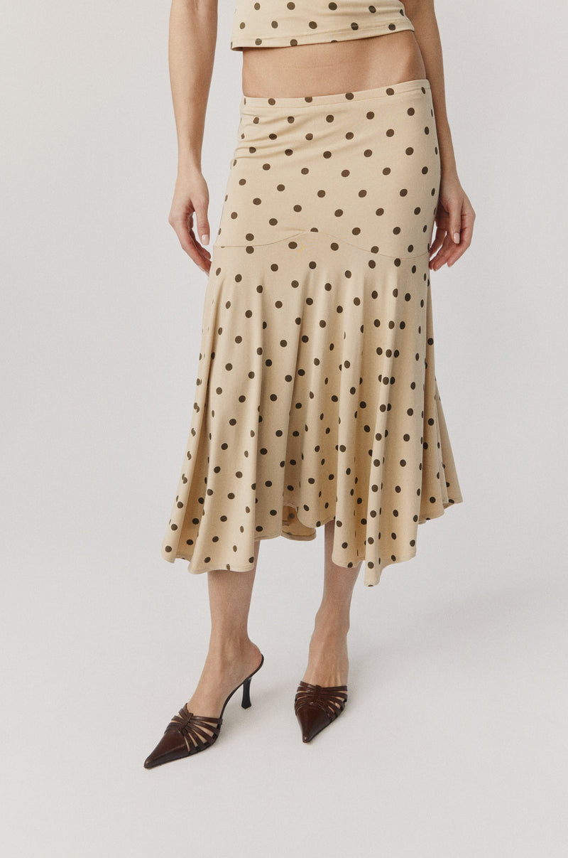 Maeve Midi Skirt | Polka Dot