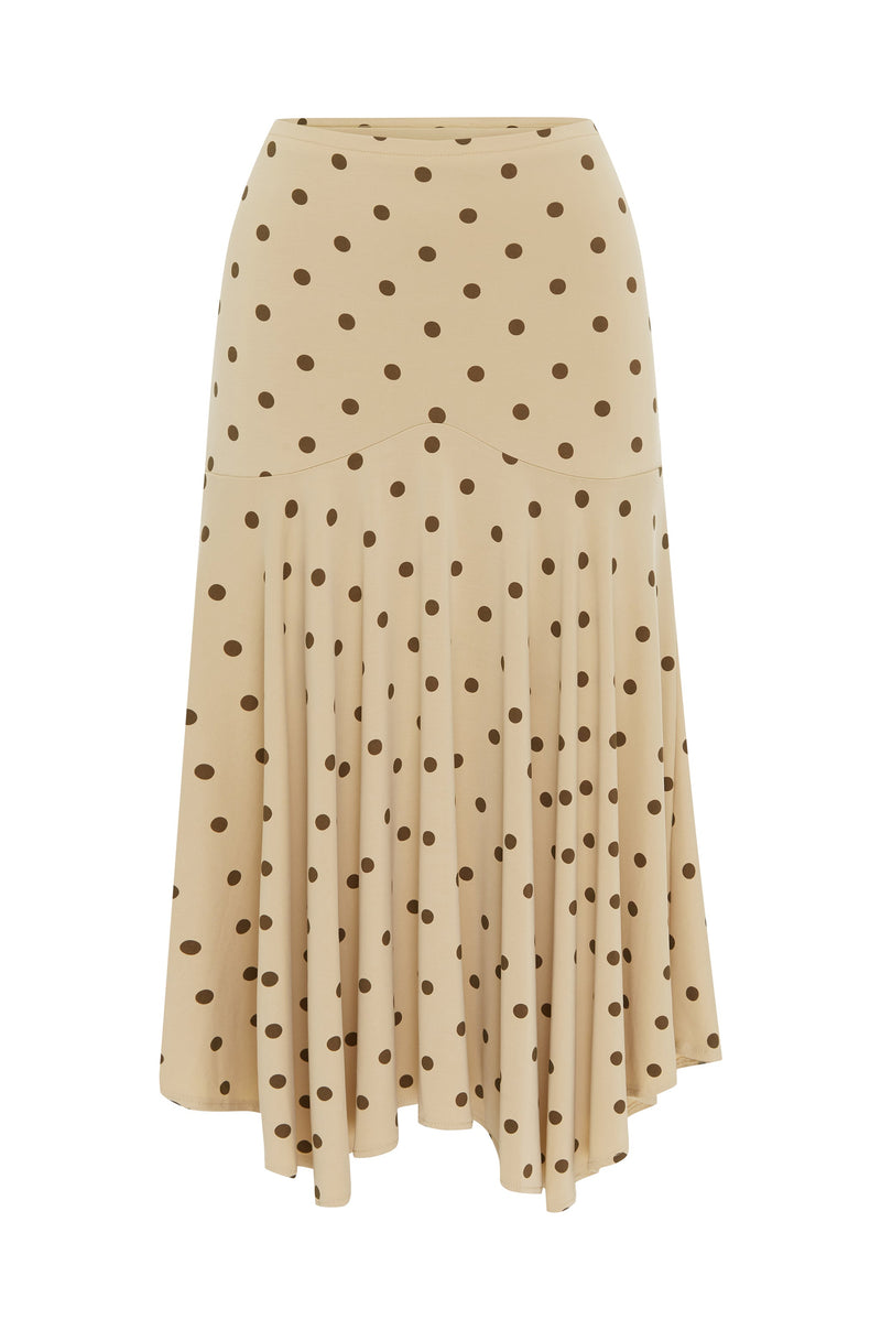 Maeve Midi Skirt | Polka Dot