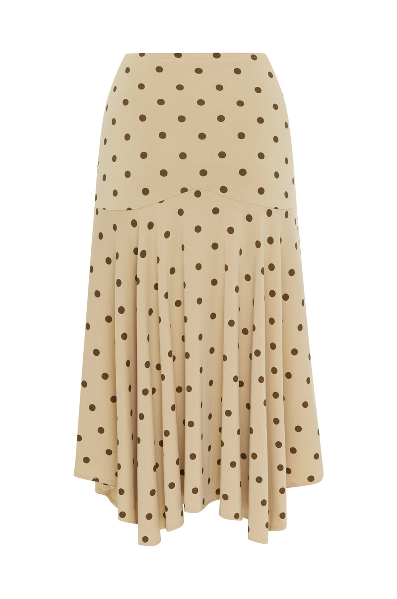 Maeve Midi Skirt | Polka Dot