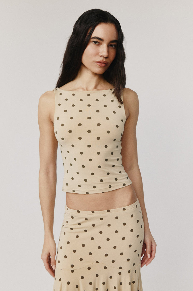 Maeve Top | Polka Dot