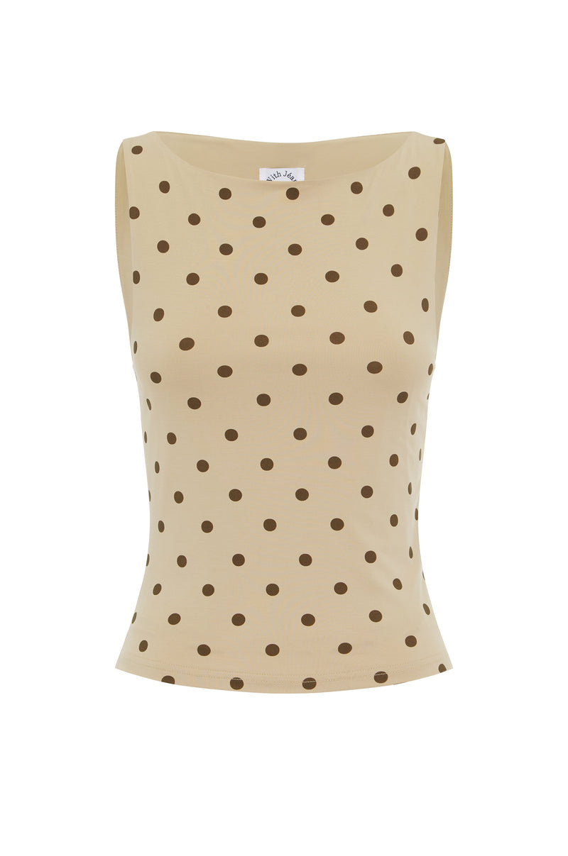 Maeve Top | Polka Dot
