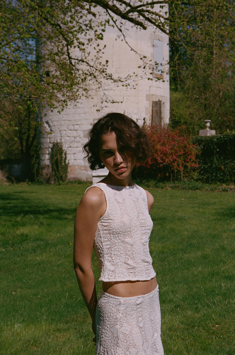 Maeve Top | White