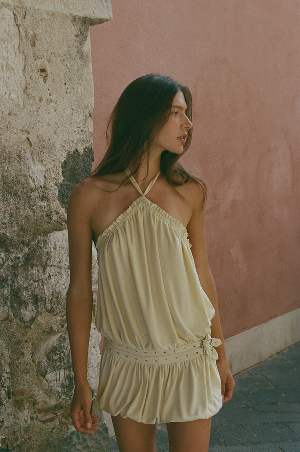 Magnol Dress | Yellow